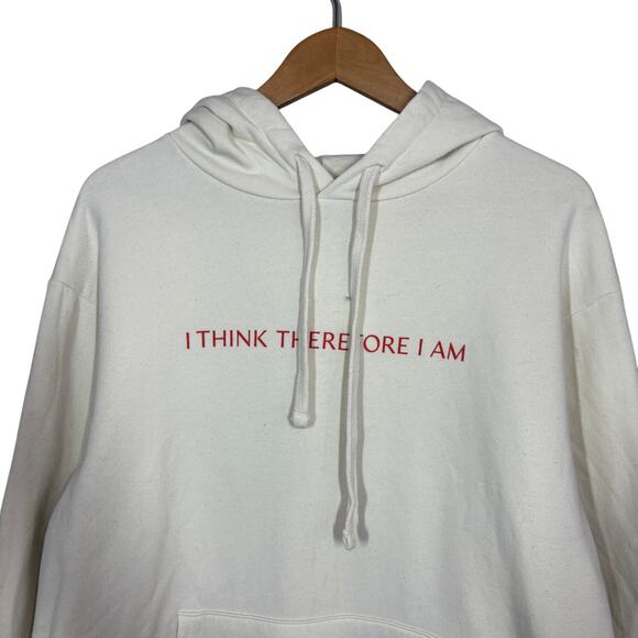 Billie Eilish Think Therefore I Am Sweatshirt Merch Long Sleeve Pullover - L - Picture 1 of 5